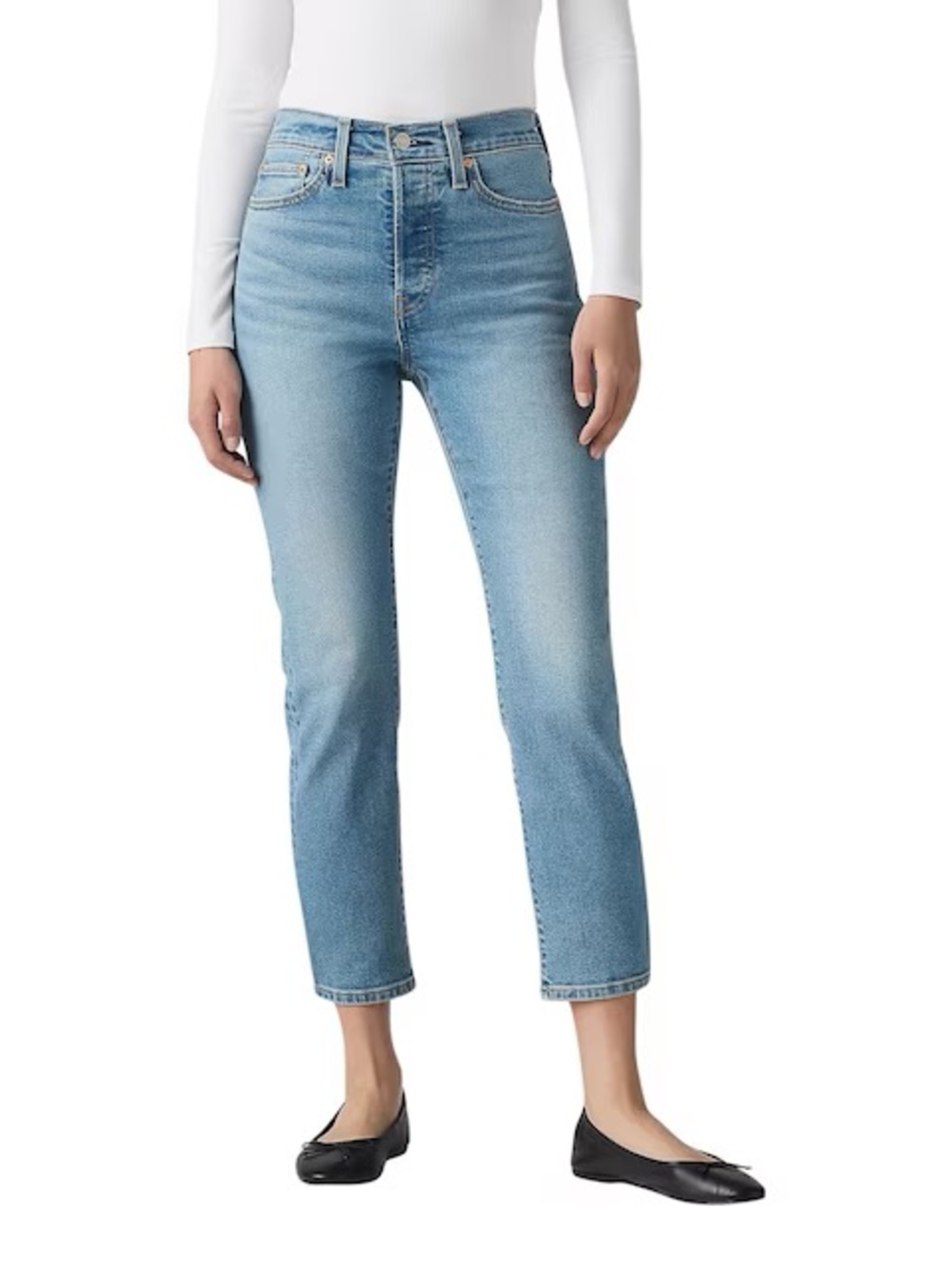 LEVI’S Ribcage Straight Ankle Denim